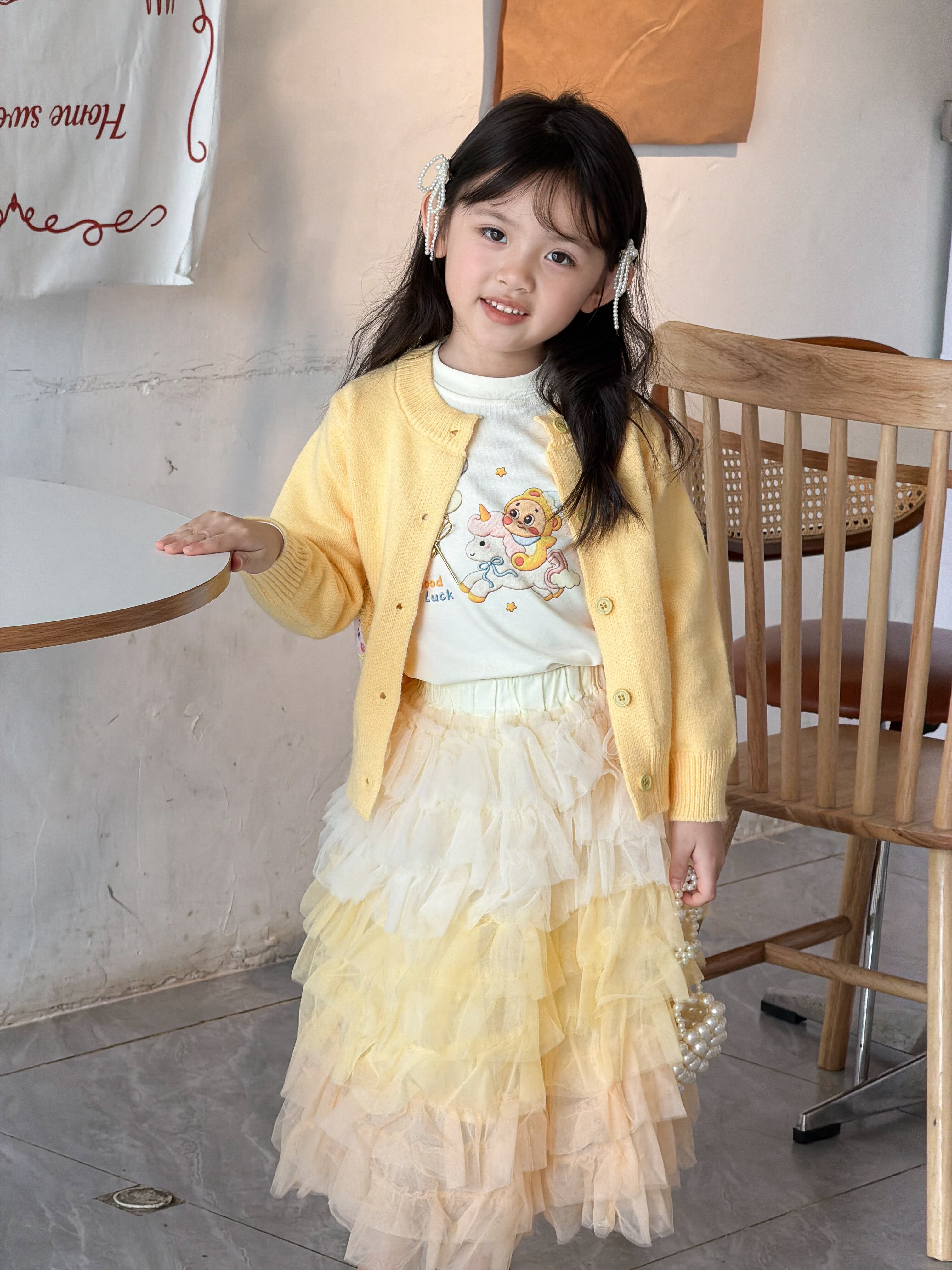Customer photo for Yellow Skirt, 110cm