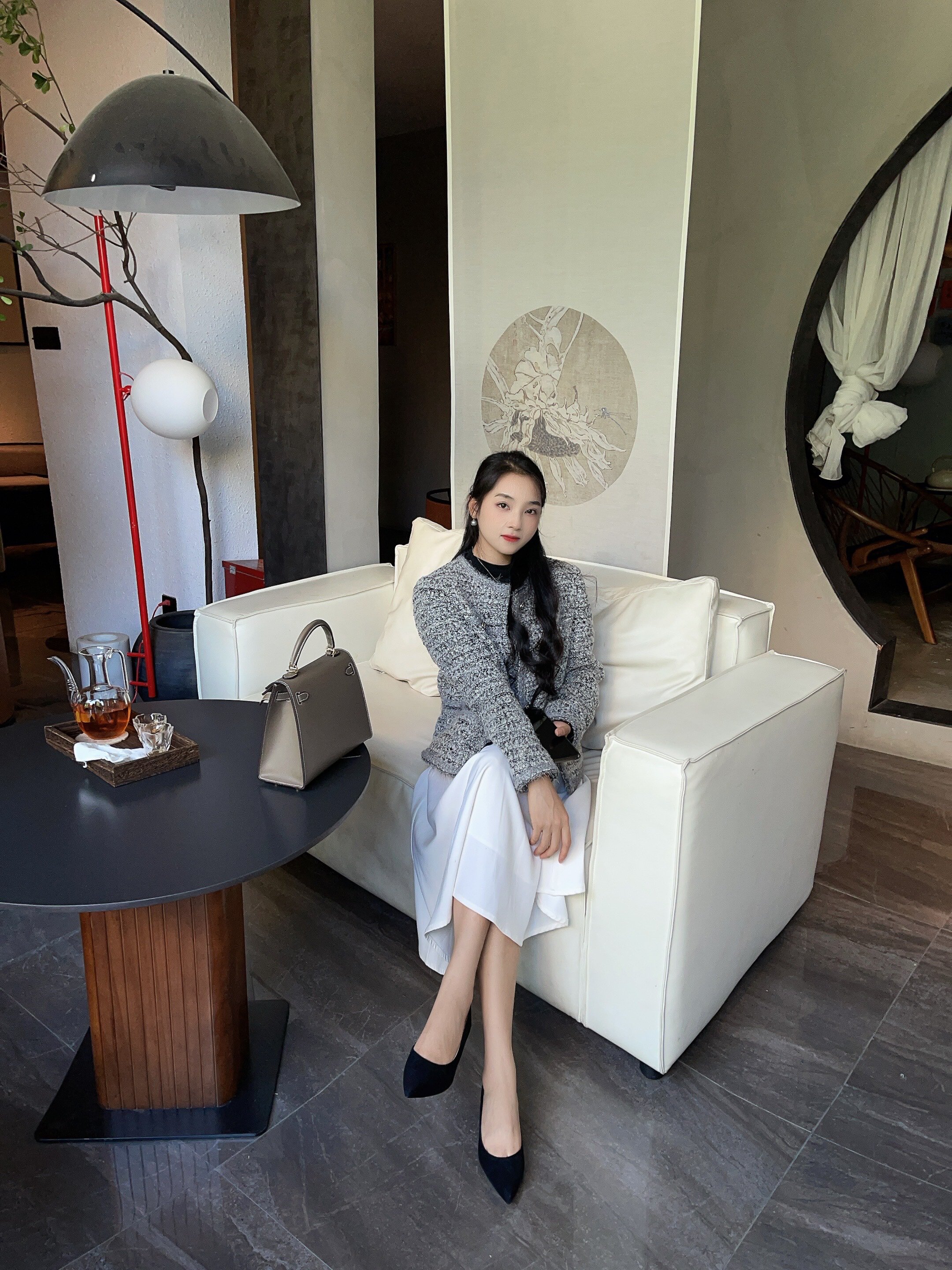 7or9黑色高跟鞋：空气棉"仙草"科技的职场舒适美学