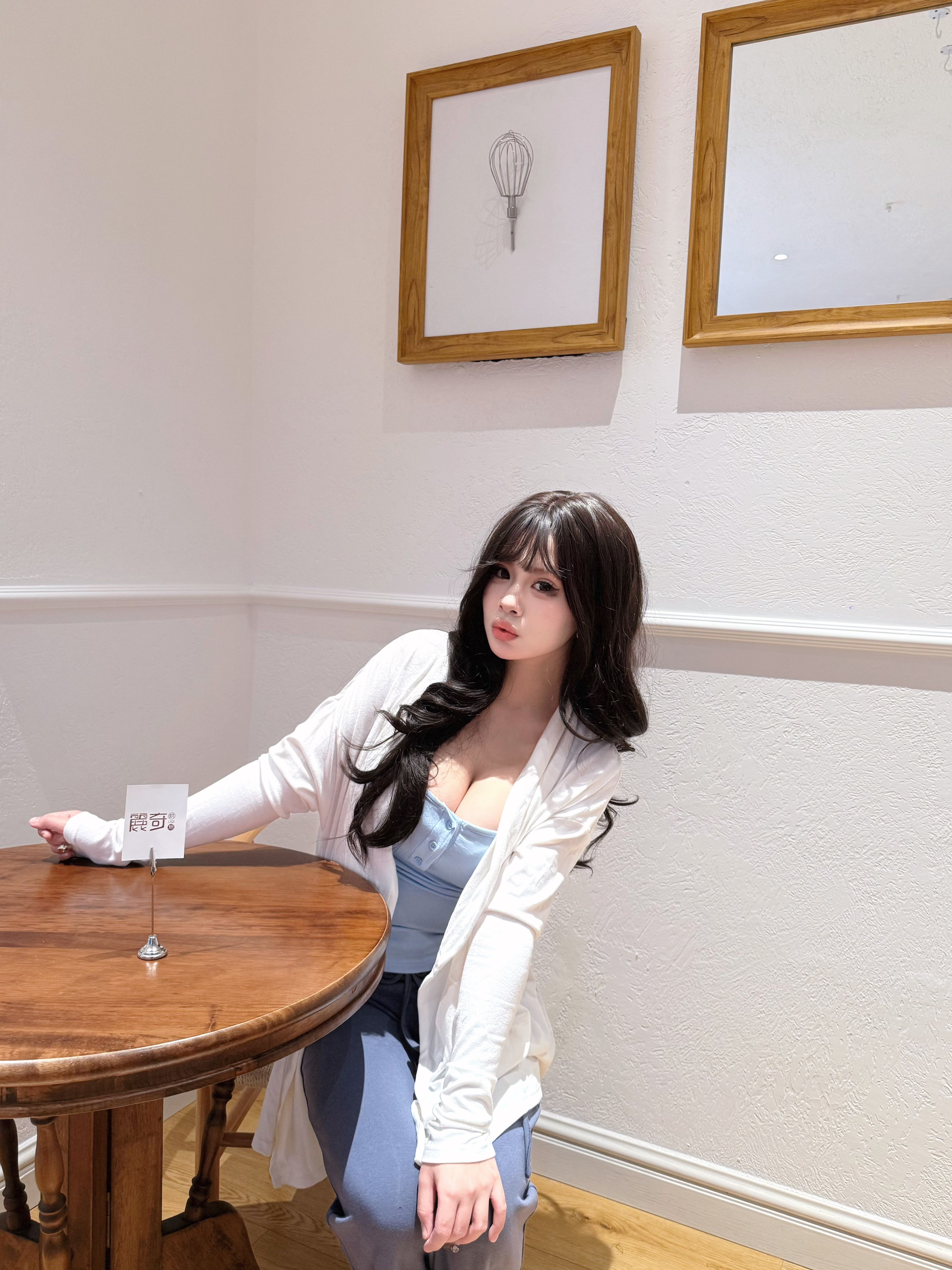 黑泽玄七2026春季微胖mm专属套装，吊带+开衫+休闲裤三件套宽松慵懒风遮肉显瘦