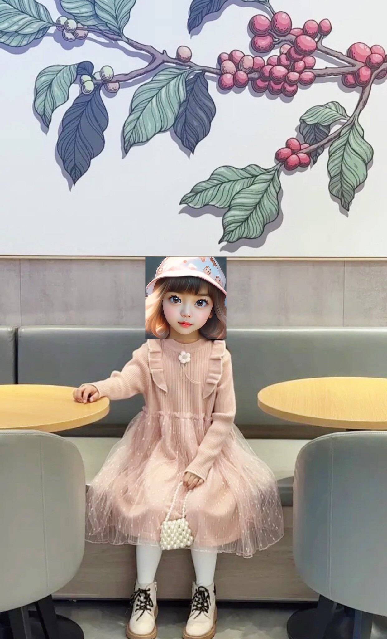 Customer photo for Pink, 130cm