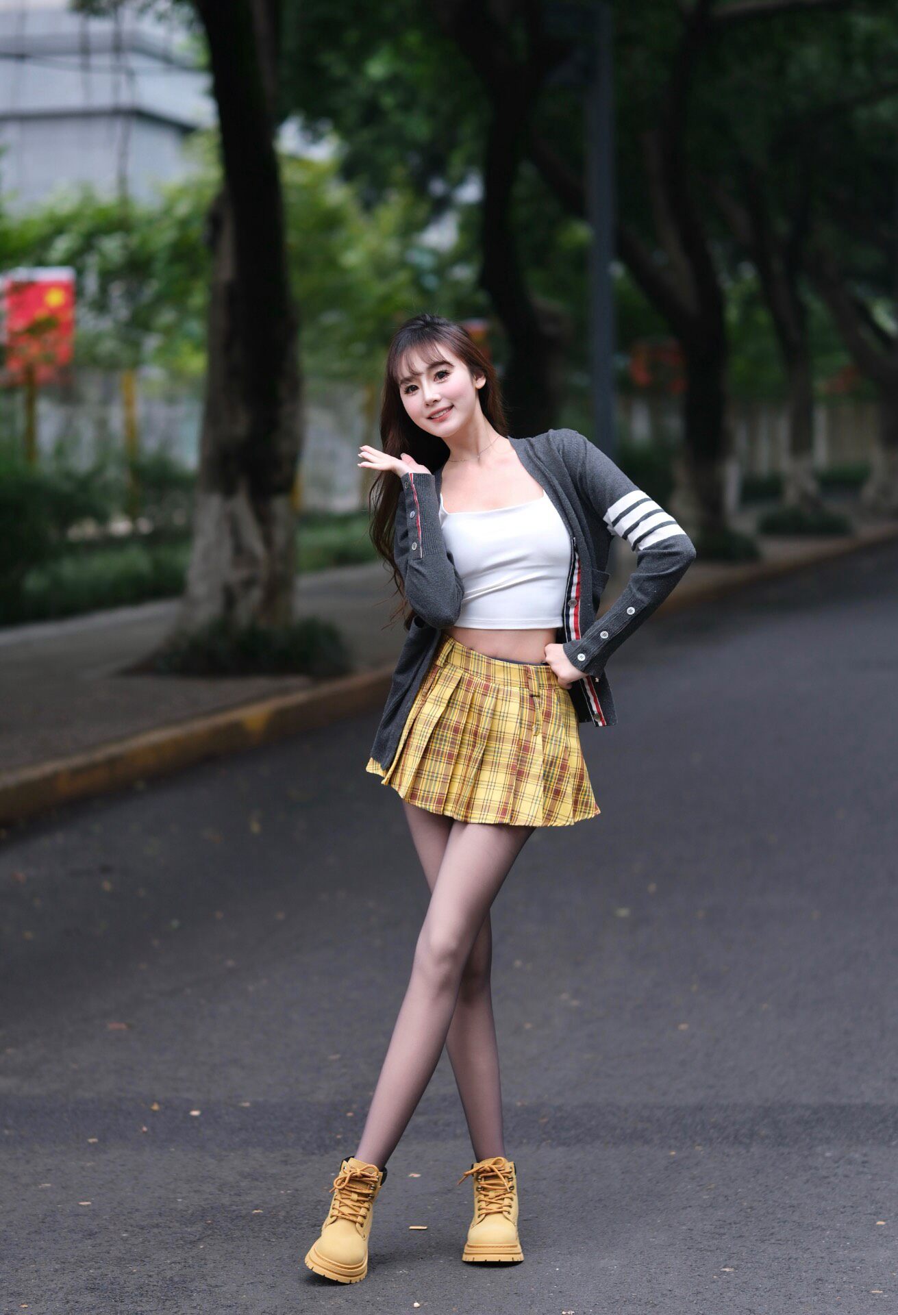 小野和子冬季黑丝光腿神器 加绒双层设计保暖不臃肿 替换装方便实用