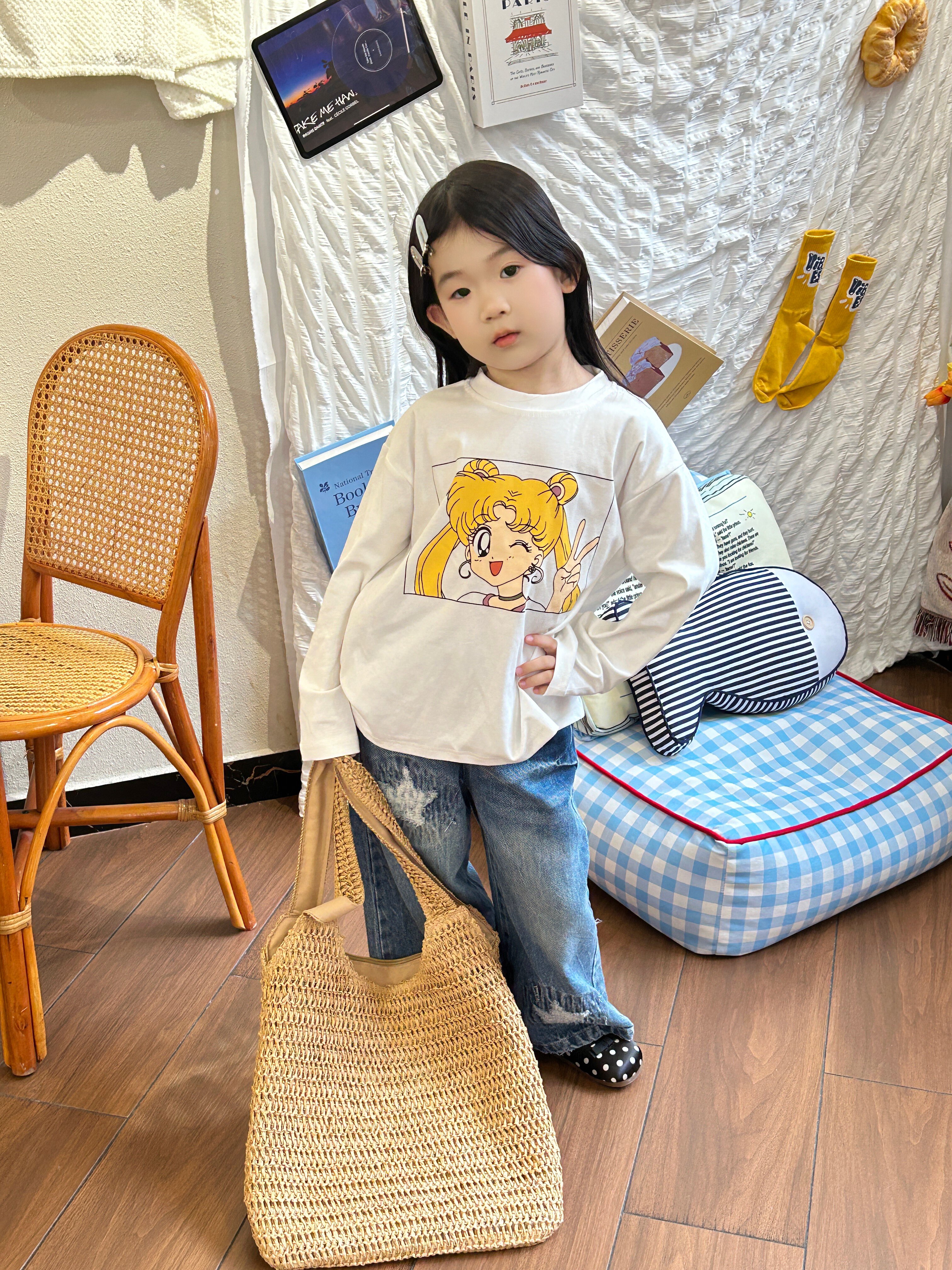 Customer photo for White Tee, 120cm