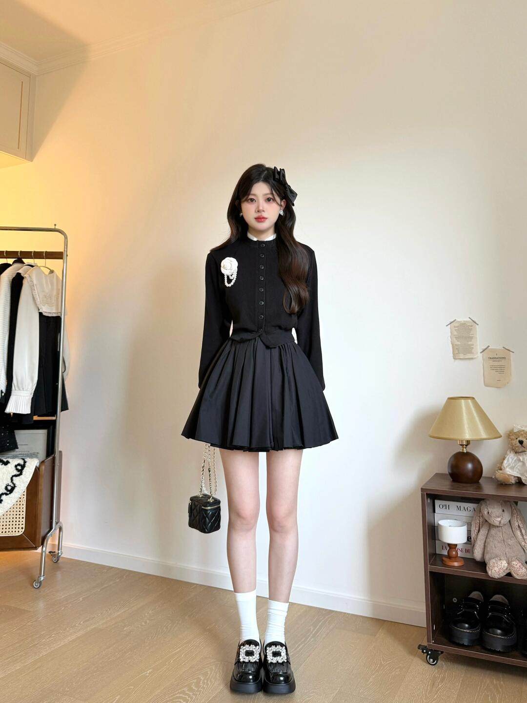 unifittoo早春小香风套装 一整套搞定韩系高级感穿搭 富家千金气质满满 裙装设计优雅显瘦