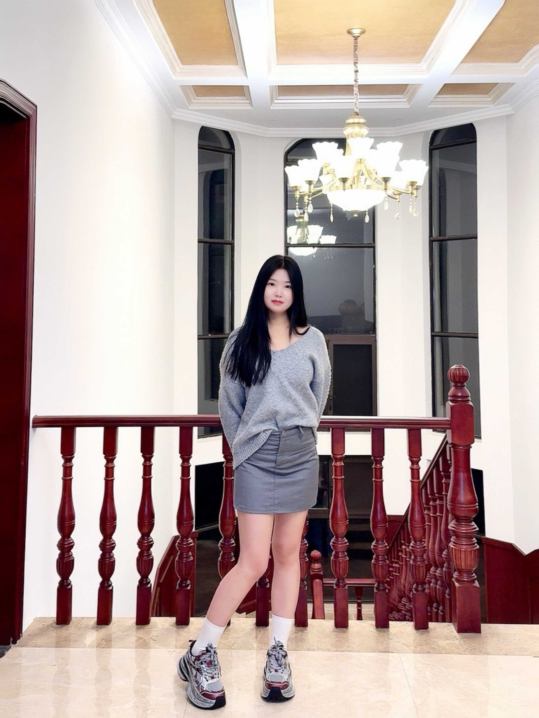 迪丽热巴同款骆驼银月老爹鞋 厚底增高拉长比例 银色系未来感十足