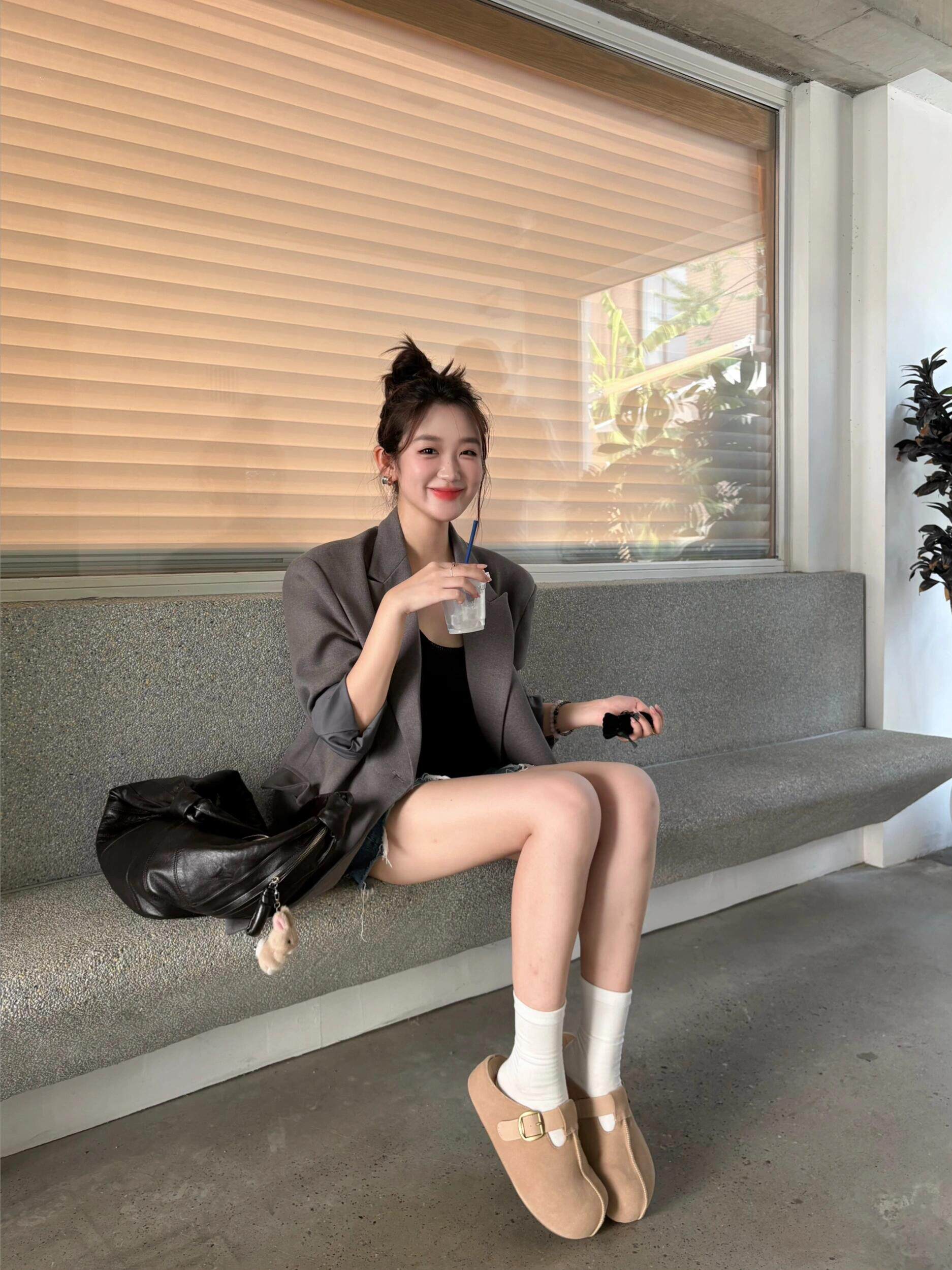 周雨彤同款百丽2代勃肯鞋 厚底花生吐司设计 软弹舒适如踩面包 包头可外穿休闲时髦