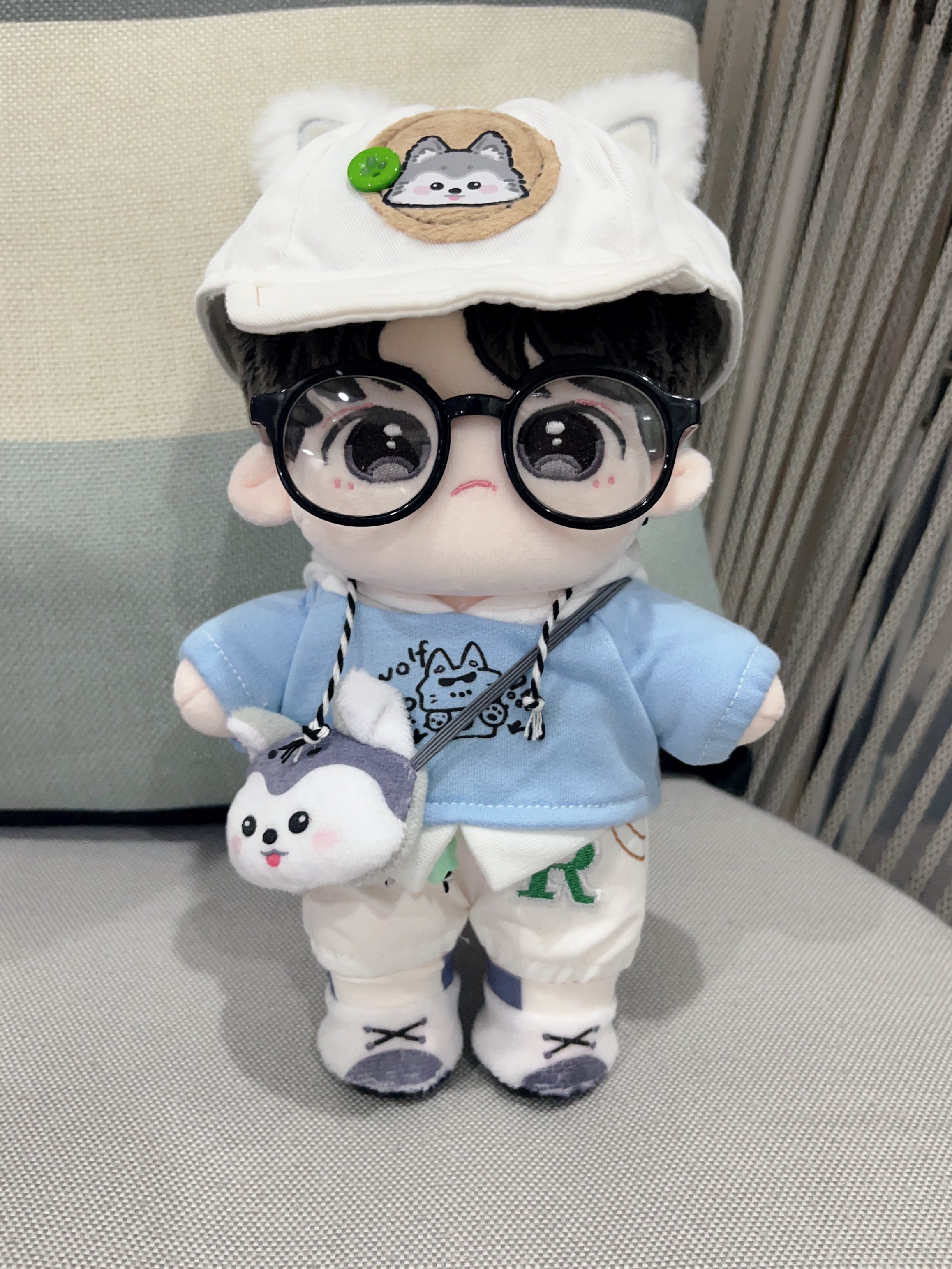 时代少年团 刘耀文 棉花娃娃 官方正版】绝配棉花娃娃时代少年团马嘉祺宋亚轩刘耀文属性官周