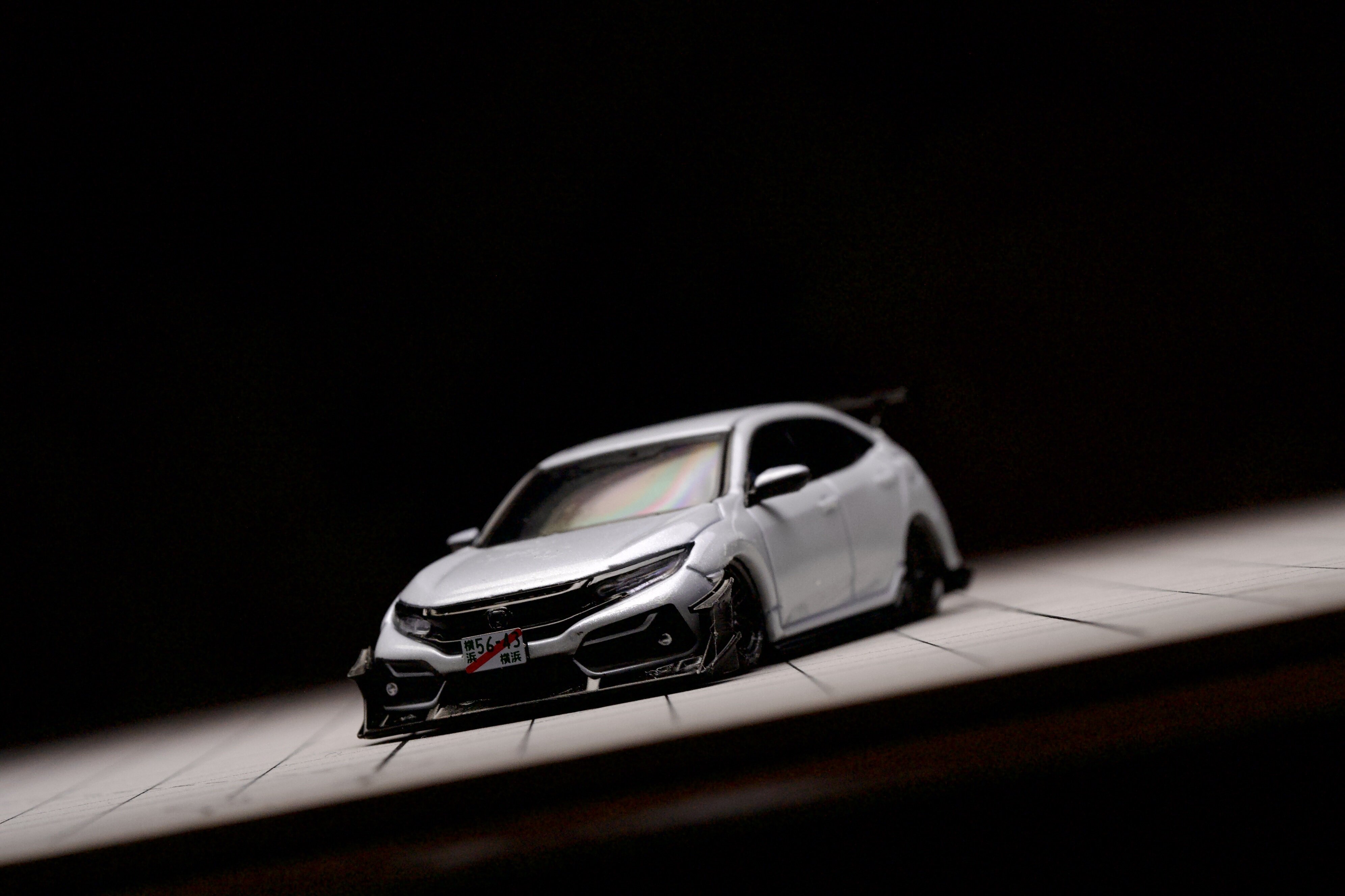關村製作所JsRacing S型改裝套件Hobbyjapan 本田FK8 用1:64-淘寶Taobao