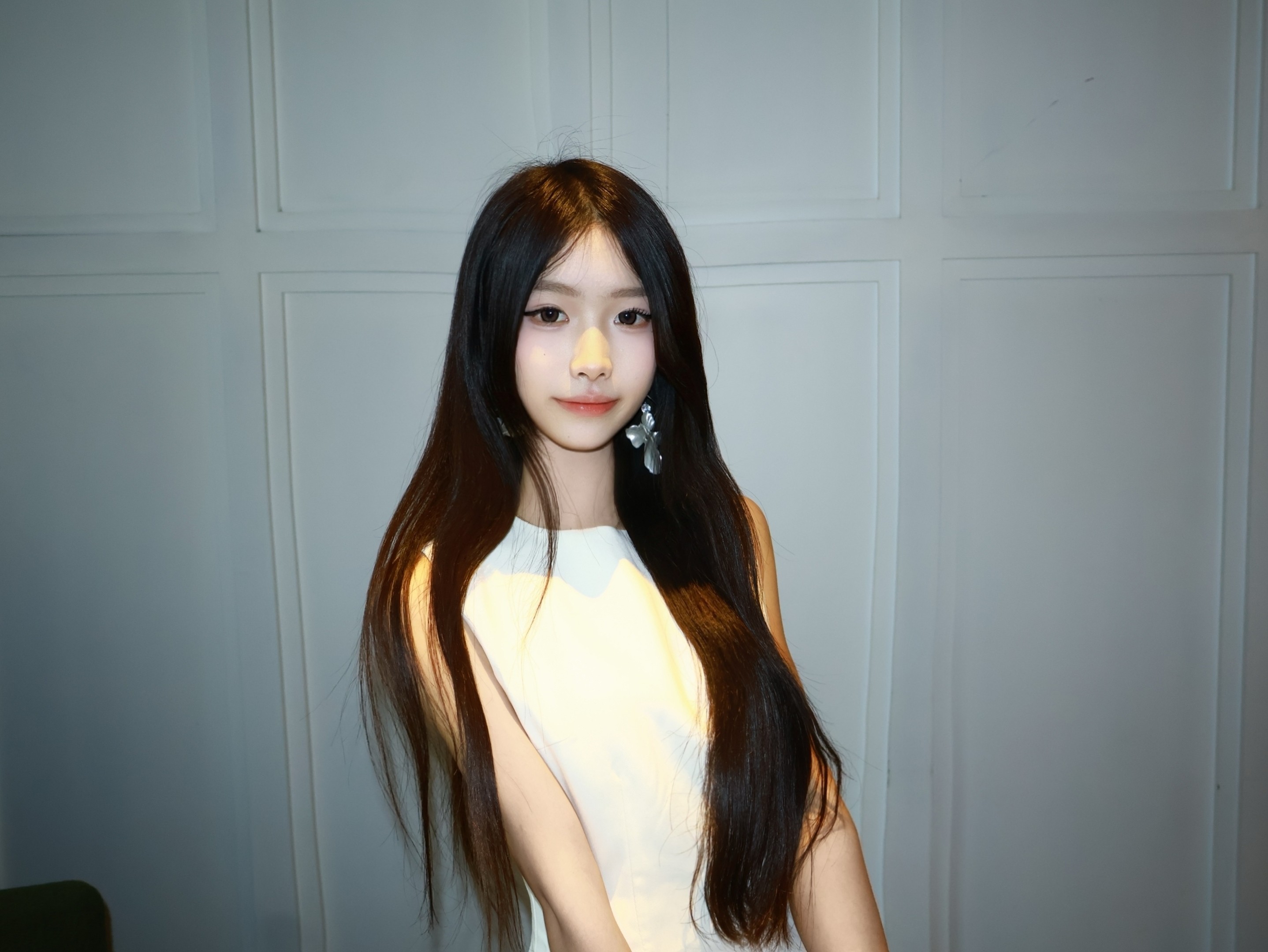 舒胡蕾夏日生日裙 法式无袖收腰设计 显瘦显高拉长比例 高级感气质满分