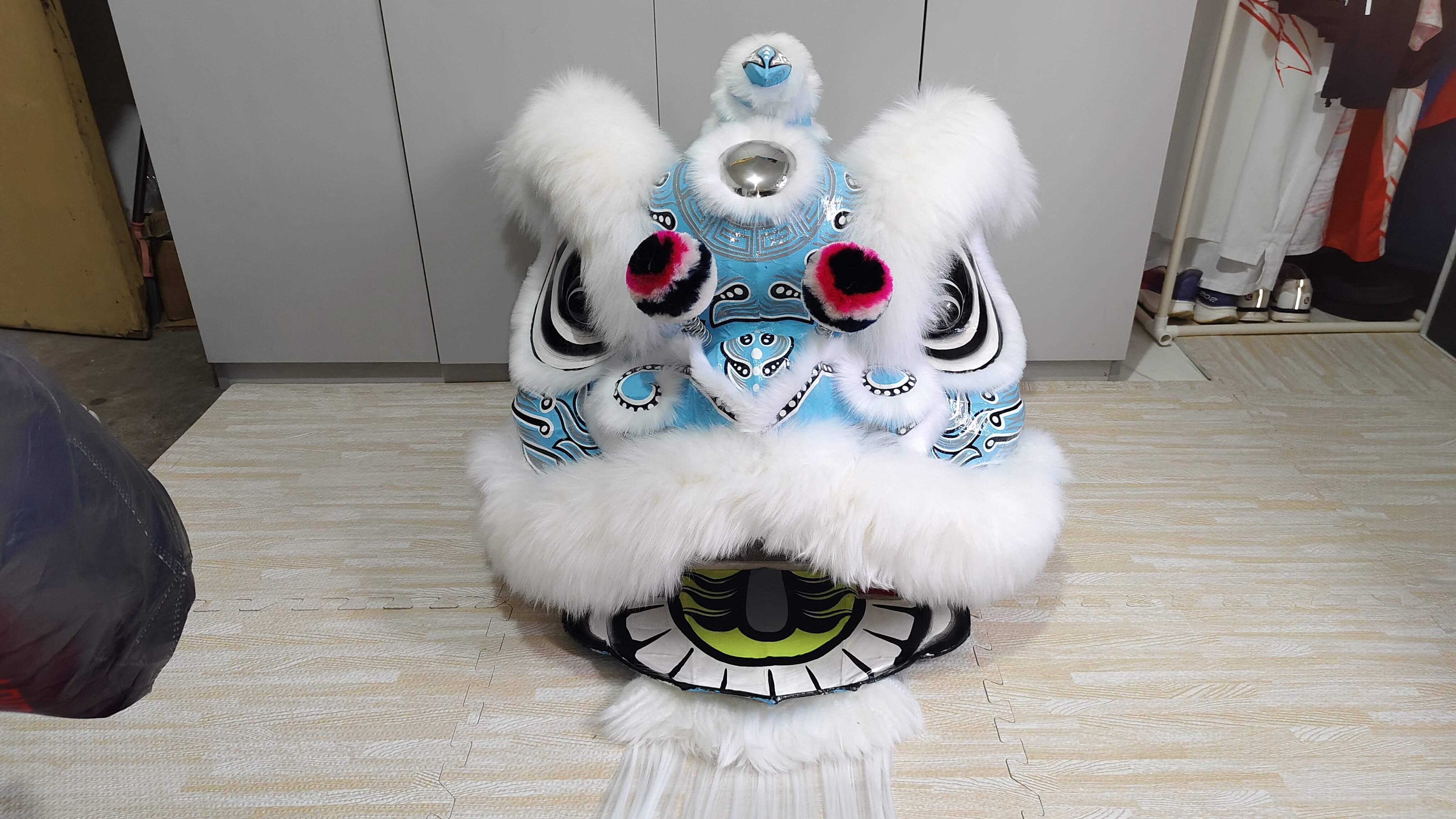 青城飞鸿特大号醒狮狮头广东产装饰用狮头定制大五号狮头-Taobao-Tmall