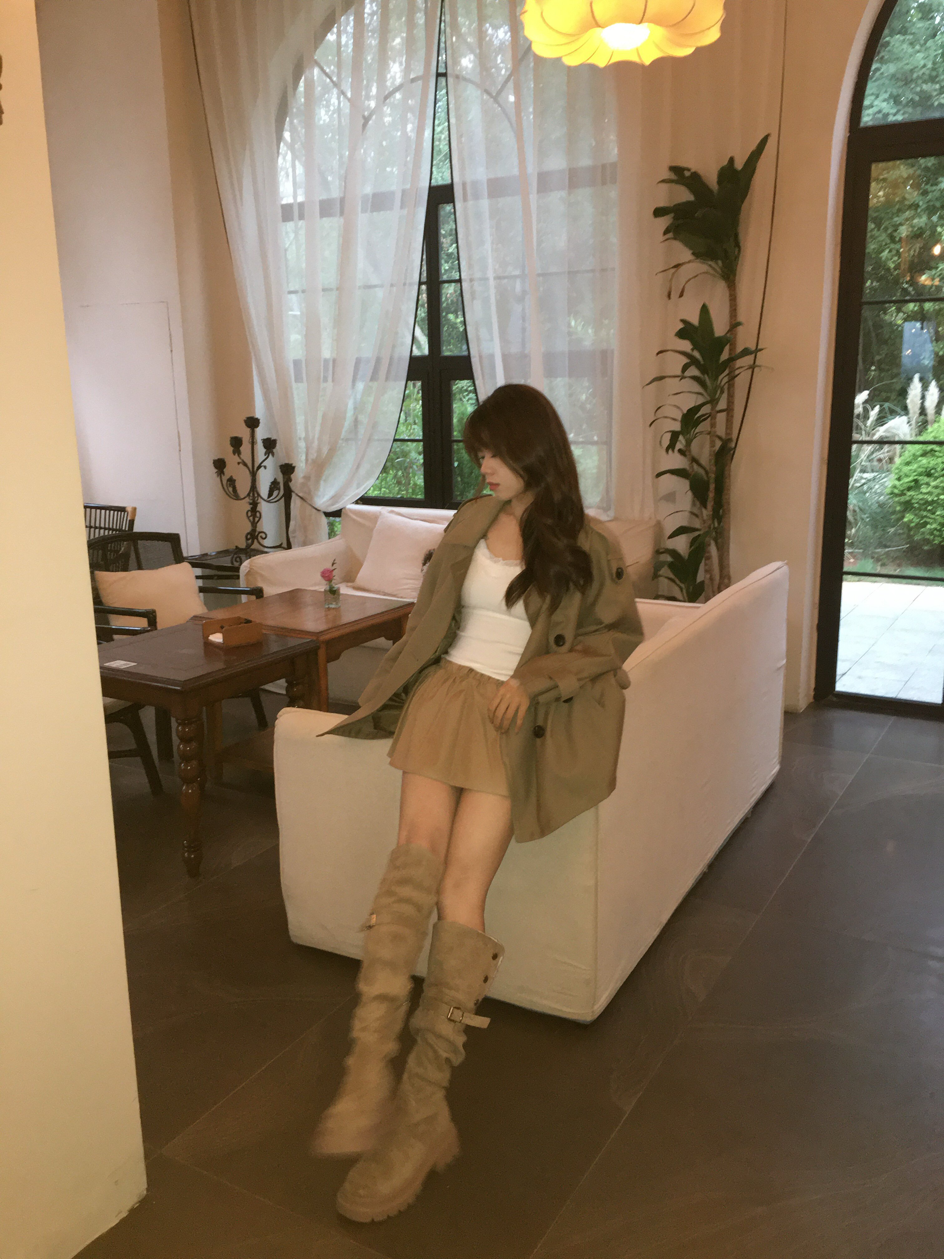 周淼ZHOUMIAO【巴黎旧梦2.0】风衣 经典廓形翻领设计复古优雅