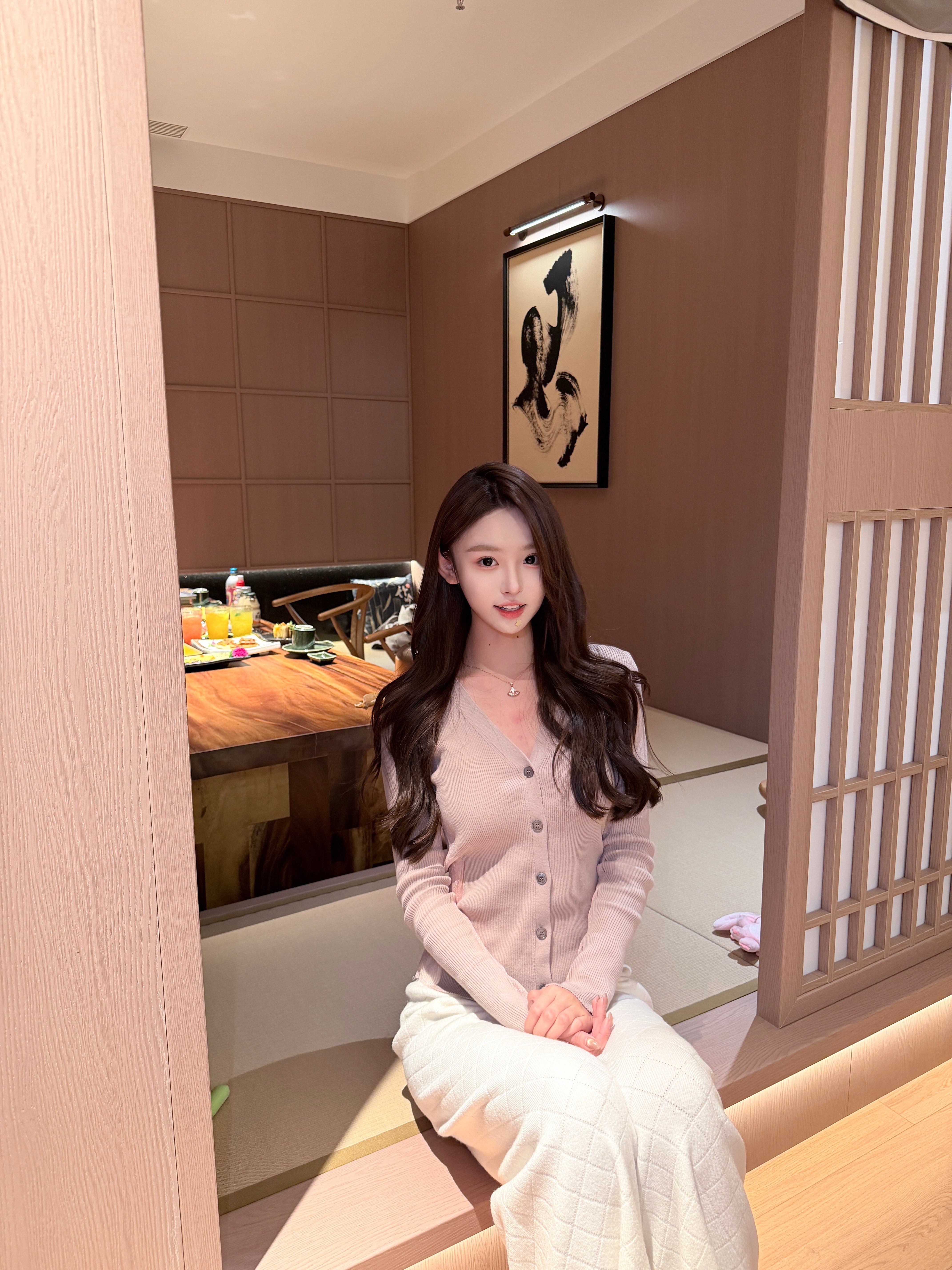 Kikimy「入春裤王」重磅机织格纹针织裤：高腰垂感的百搭显瘦美学