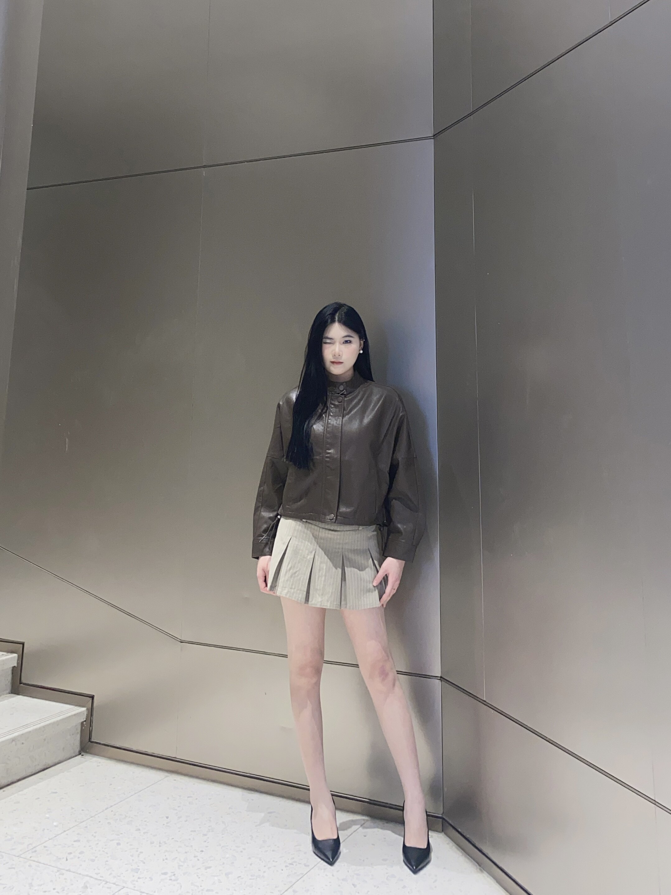 品淡法式通勤黑色高跟鞋 不累脚不磨脚设计 小码女鞋313233