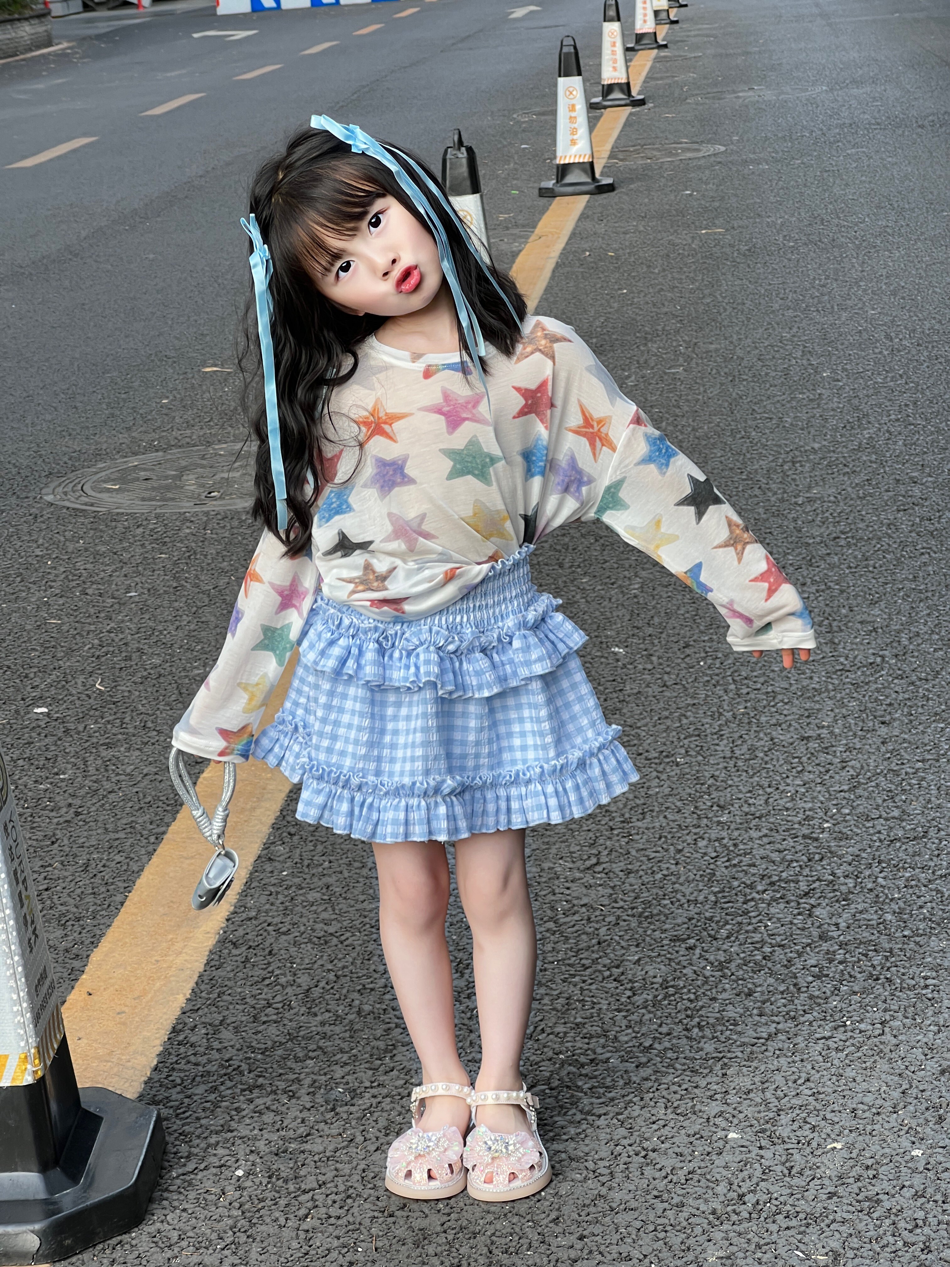 Customer photo for Sun-Top + Culottes Set, 110cm
