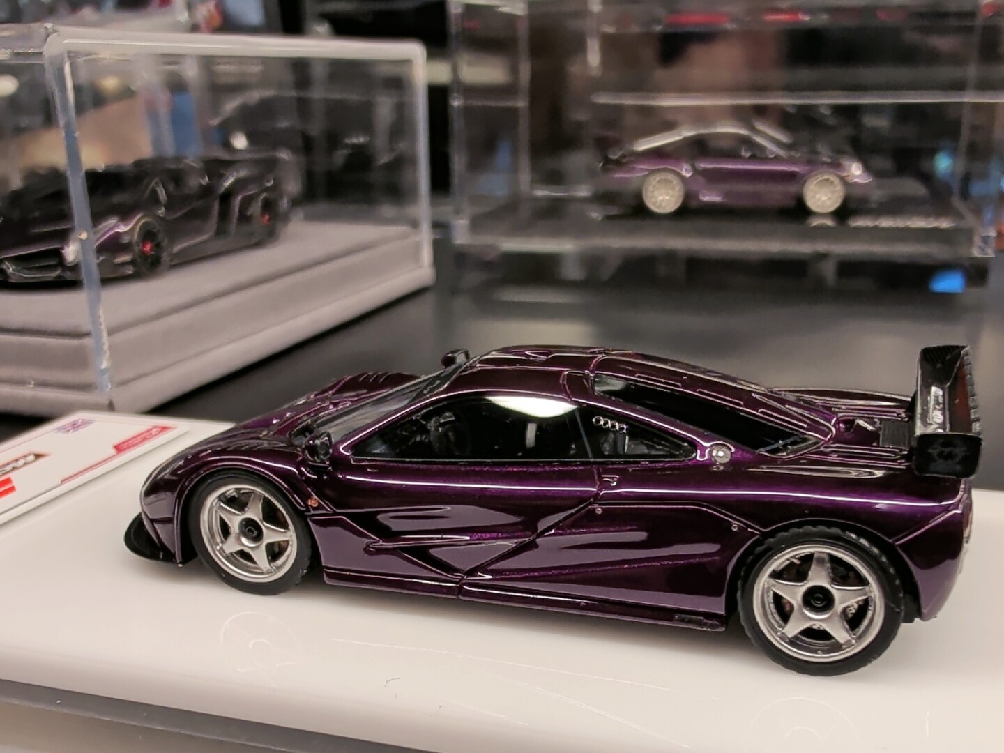 Demon Zone 1:64 邁凱倫F1 LM XP1 樹脂汽車模型收藏模型