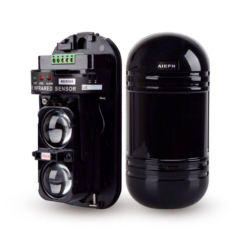 Infrared Pair Shooting Siren Wall Pair of Infrared Detector Outdoor Waterproof Aiepn Dual Beam Infrared to Shooter