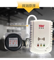 vdo2008 day gas alarm control manipulator closes gas pipe valve gas alarm SS2015