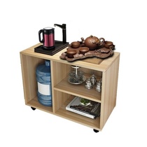 Tea cabinet minimal tea table Meal cabinet Living room Tea cabinet office tea tank modern mobile tea cabinet