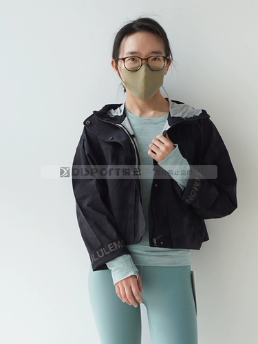 Часть места Lululemon Short Rain Rain -Resepper Sports Jacket Внешний набор женская куртка для дождя