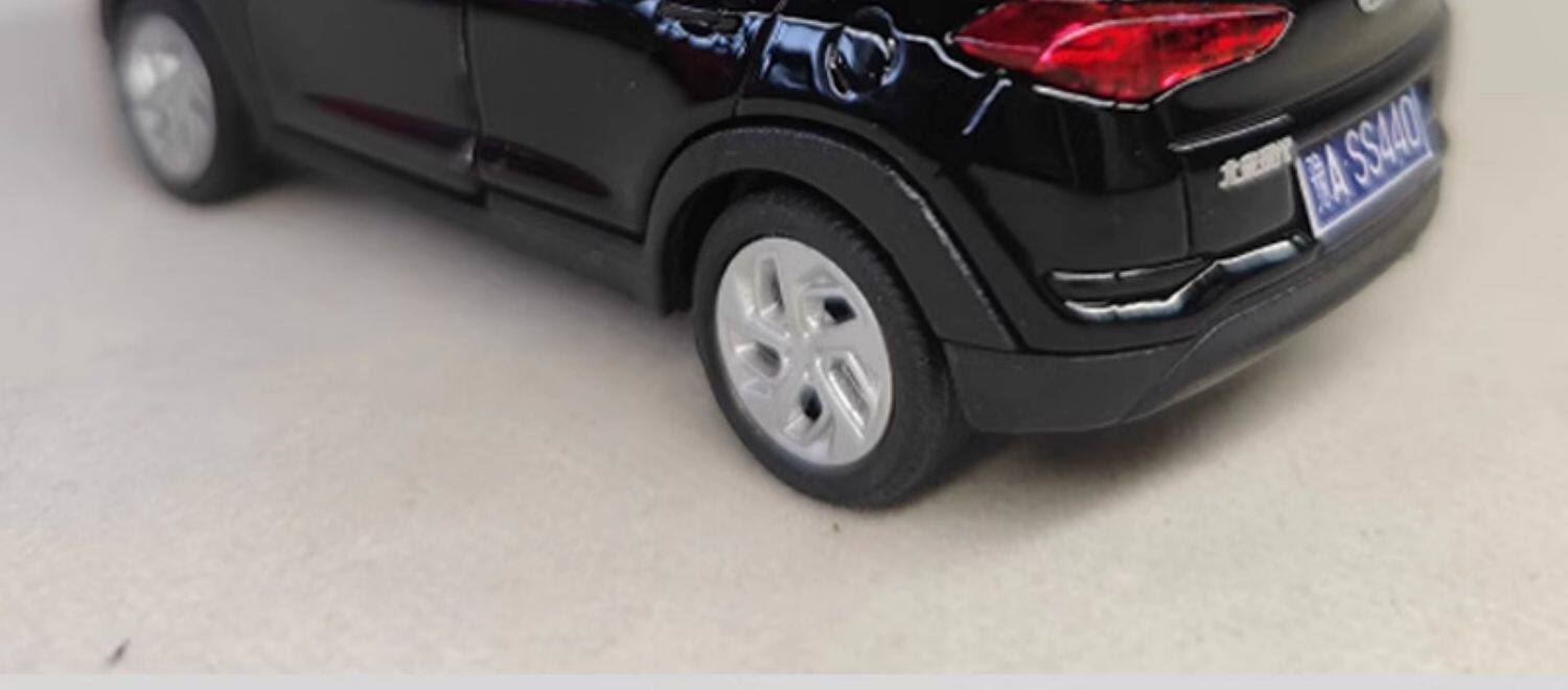 Модель машины 1 36北京现代胜达途胜领动酷派伊兰特瑞纳ix35模型饰品汽车摆件 WELLY