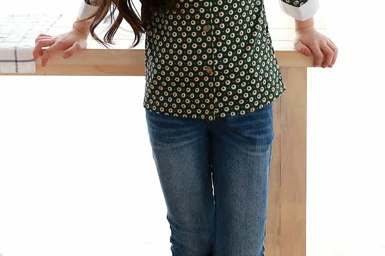 Chemise fille à manche longue - Ref 2086426 Image 12