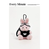 Черный свитер, плюшевая кукла, подвеска, украшение на сумку, брелок, изысканный стиль