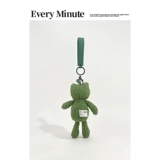 Забавная зеленая кукла, плюшевый аксессуар на рюкзак, брелок, лягушка, коллекция 2023