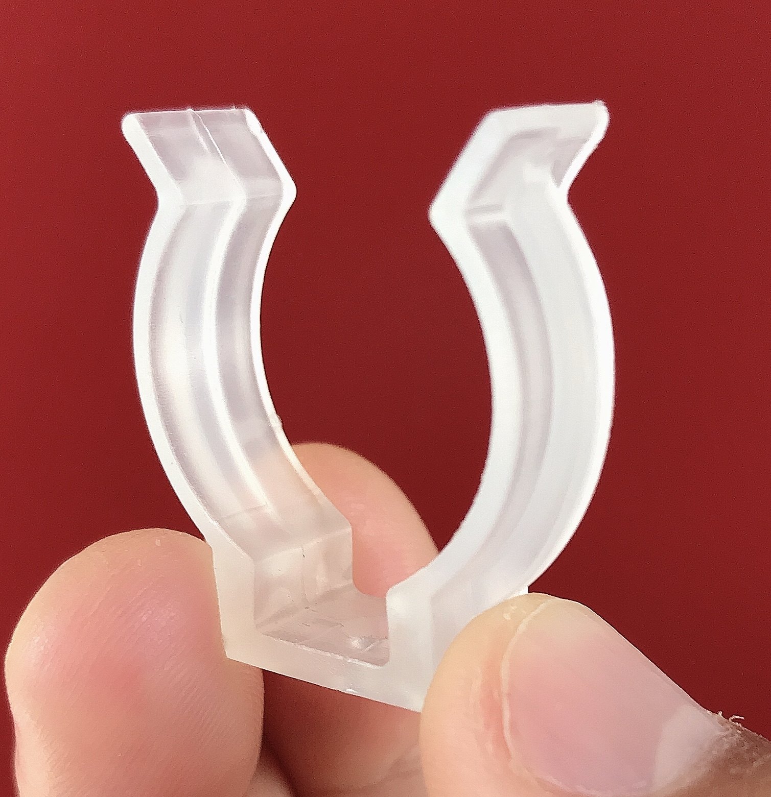 Fluorescent tube bracket Cato U fixed lamp hook T8 lamp clip button LED lamp clamp wiring card card