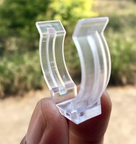 T8 lamp clamp clamp button dashlight bracket Cato LED lamp clamp plastic U fixed lamp hook