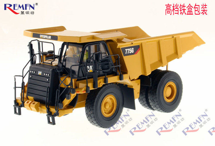 DM CAT775G Off-Highway Truck Carter off-road truck from the reel model 1:50 85909