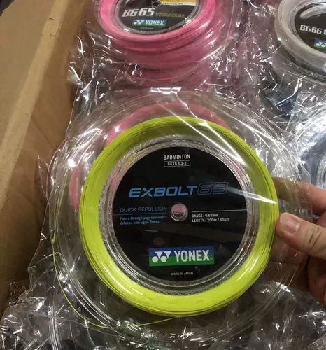 Yonex Yunix Badminton Line Yonex Bg63 большая рыночная линия бадминтона ракетка Bg63 большой рынок