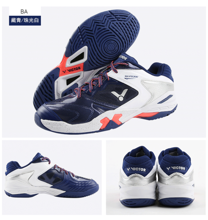 Viktor Victory VICTORSH P9200AB Professional Badminton Shoes Non-slip Shock Absorbing Breathable Men's and Women's