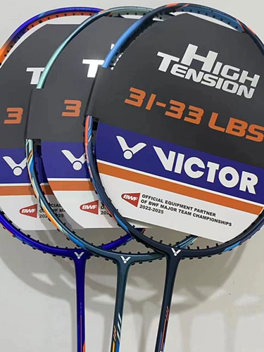 Victor Victory Badminton Racket Single Shot Full Carbon Fiber High Found Attensive TK HMR Big Hammer