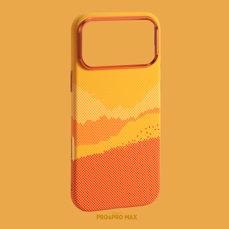 Woven Carbon Fiber Orange iPhone Case for iPhone 13 - 17 - view 22