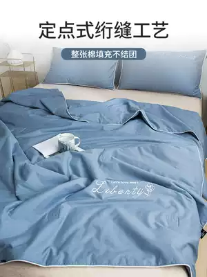 Air-conditioning quilt summer cool quilt core pure cotton thin summer children's single double summer washed cotton spring and autumn and summer quilt