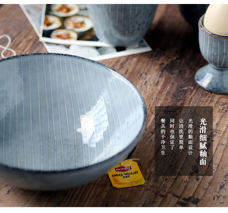 Japanese tableware portfolio ceramic bowl of the big bowl rainbow such to use individual students mercifully noodles rainbow such as bowl with a large bowl