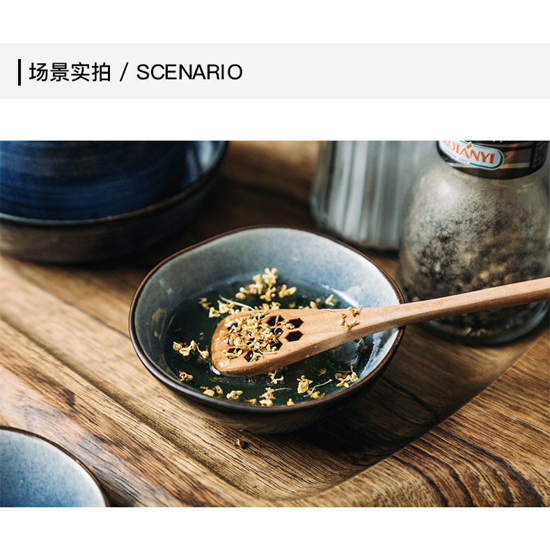 Porcelain soul home Nordic ceramic dish seasoning sauce dish plate vinegar creative contracted chafing dish seasoning disc of small dishes