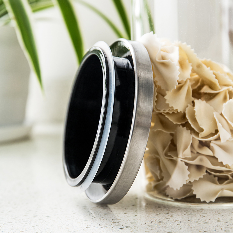 Porcelain soul jar glass bottle storage receive tea food as cans of milk powder bottle seal pot sugar jar of transparent jar