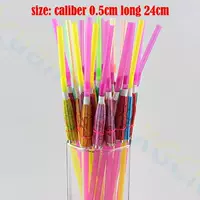 Одиночный цвет соломенной зонтики выпускается случайным образом