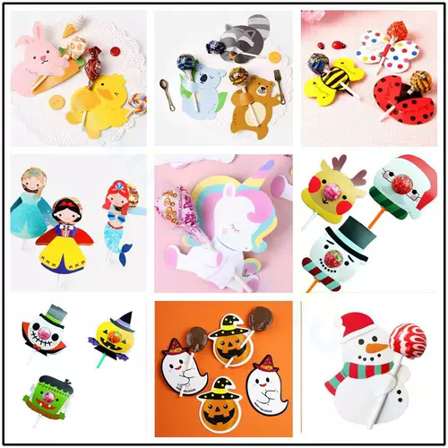 Мультяшные карточки, награда для детского сада с бабочкой, подарок на день рождения, пчела