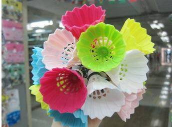 Badminton Keychain Pendant Plastic Mini Keychain Badminton Sports Competition Souvenir School Gift