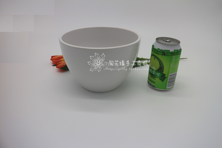 Chất liệu hoa lụa Hoa lụa sắp xếp bình hoa giả sứ cao cấp chậu hoa Hoa dày trắng bát lớn - Vase / Bồn hoa & Kệ chậu trồng cây thông minh