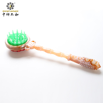 New agate sunflower full body massager beating massage stick two-color massage big head beating massage beating