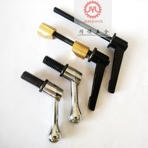 3#4#5# Milling machine spindle lock handle 5 16 copper sleeve table handle screw coarse tooth M1 2 fine tooth M12