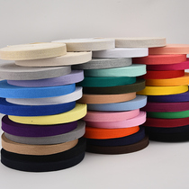 Cotton herringles cotton webbing color edging strip hand strap marching belt edging cloth bandwidth 2cm