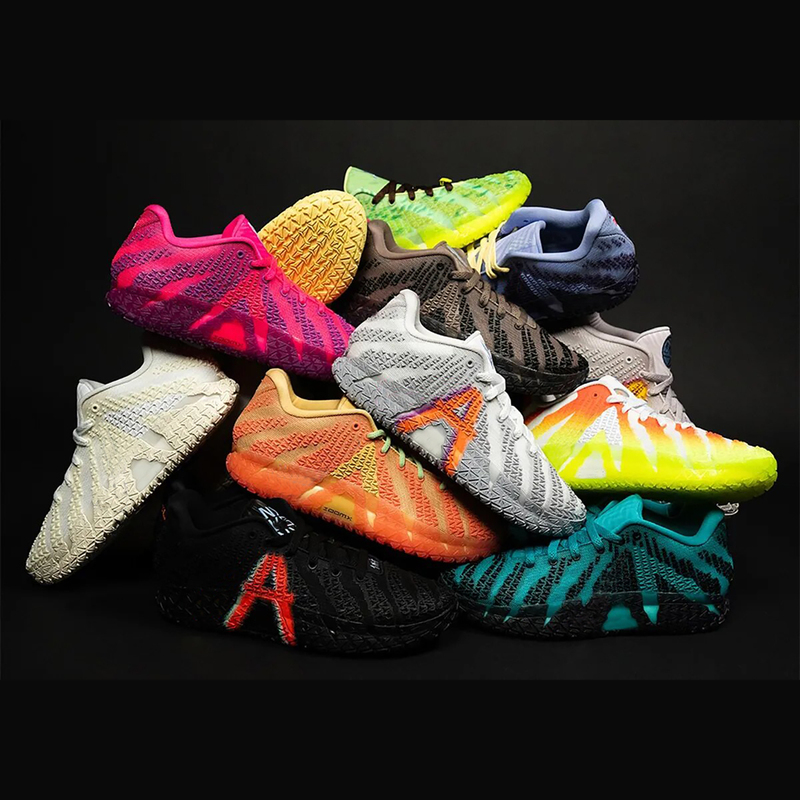 Morant 3Rd Generation Basketball Shoes Ja3 Air Cushion Sneakers Unisex Pink Halloween 1 Boys and Girls Cushioning