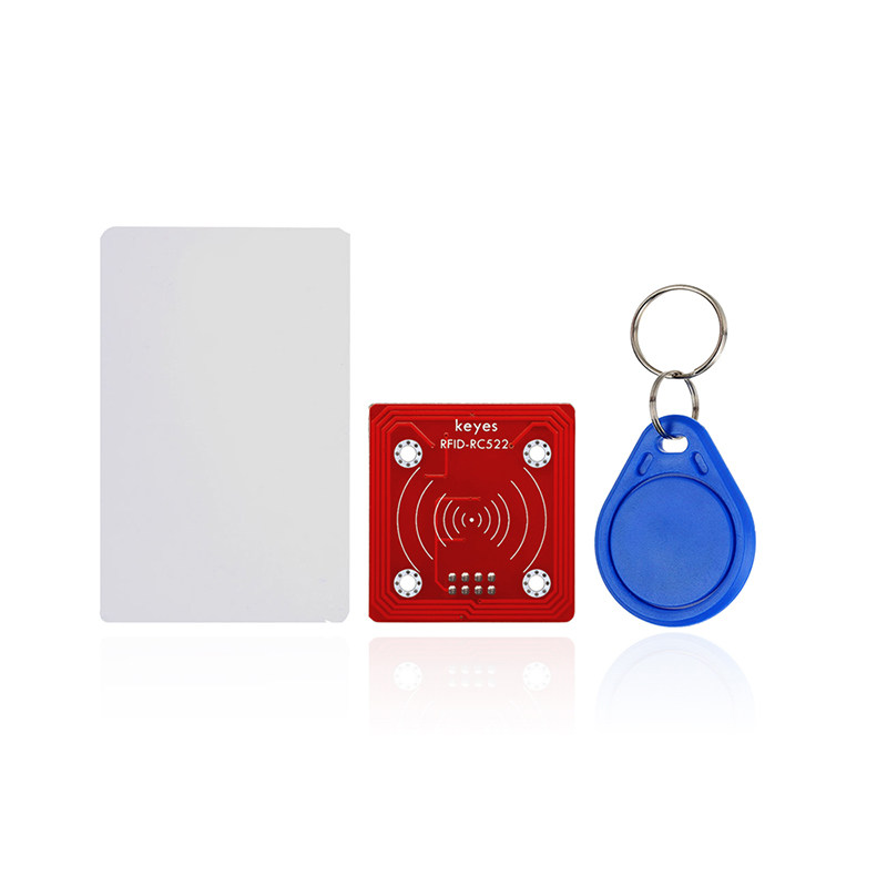 KEYES RC522 RFID射频模块送S50复旦卡钥匙扣兼容arduino 环保