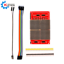 LED dot matrix screen module 16*16 infinite cascade 51 development board compatible with 12864 interface