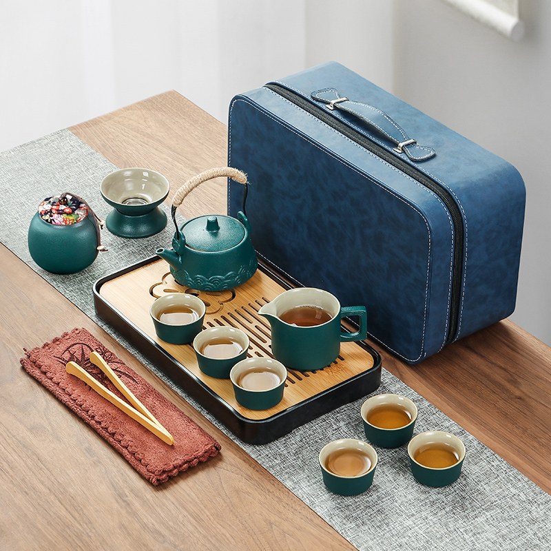 Outdoor portable travel tea set