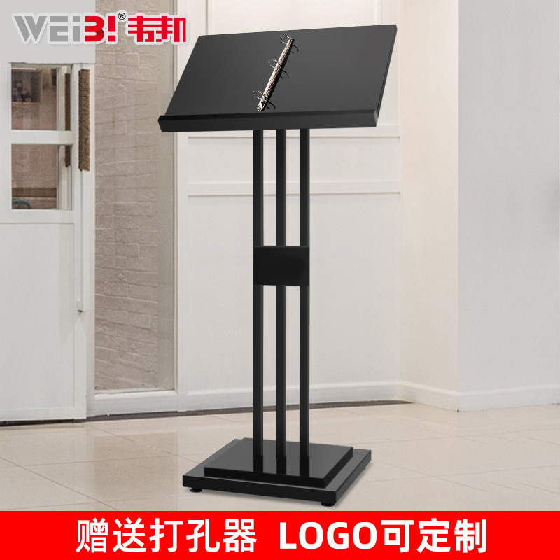 Sample house display center contract publicity rack menu display rack vertical information rack hotel dining room front desk recipe page turning water sign
