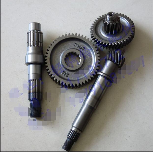 Qingqi Suzuki Yuncai QS100T lắp ráp hộp số UZ100T bánh sau trục QS100T-A / B - Xe máy Gears Bộ nhông sên dĩa Winner